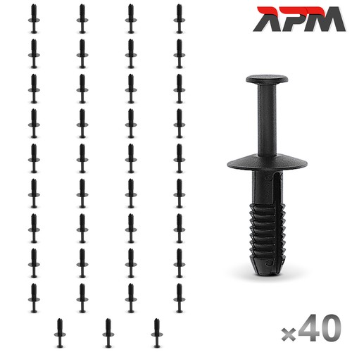40x bumper fasteners nylon - nylon, for