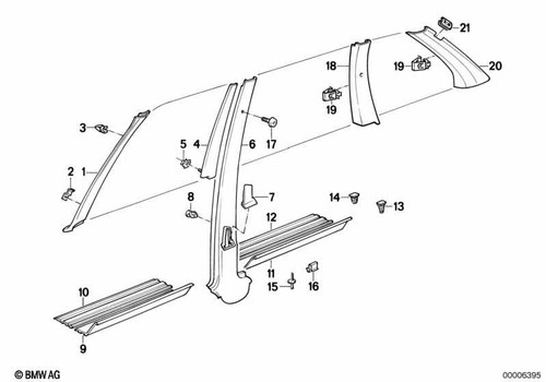 Bmw genuine clip fits - clip, e30