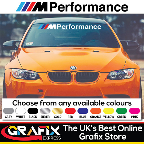 Bmw performance sticker - performance,