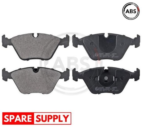 Brake pad set disc - disc, for