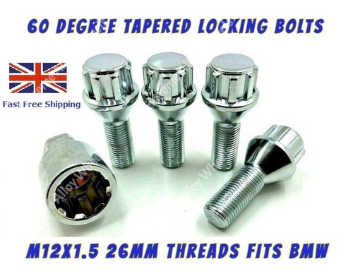 Alloy wheel locking - locking, bolts