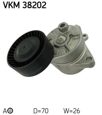 Tensioner pulley ribbed - pulley,, v-ribbed