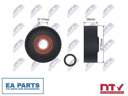 Tensioner pulley ribbed - pulley,, v-ribbed