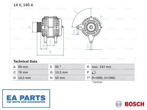 Alternator for bmw - for,