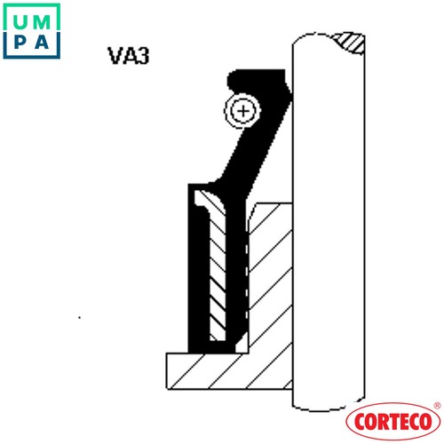 Seal ring valve stem - 8x,