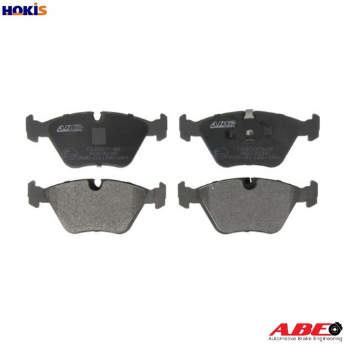 Brake pad set - pad,