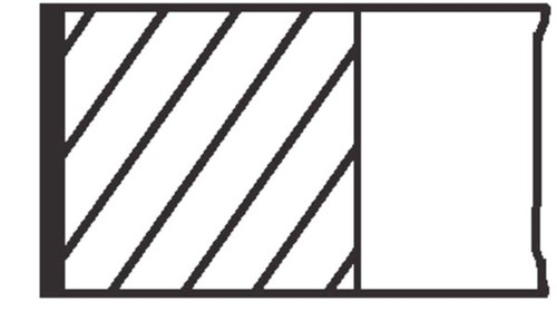 Piston ring kit mahle fits - piston, bmw