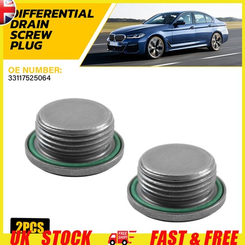 2pcs differential drain plug - 2pcs,