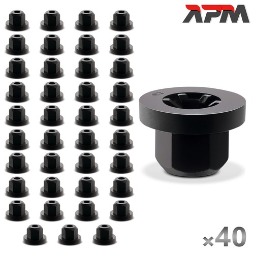 40x mounting clips wheel arch - mounting,