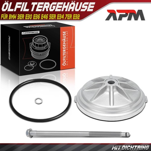 Oil filter housing lid - for, bmw