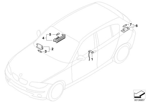 Bmw genuine bulb - bmw, e82