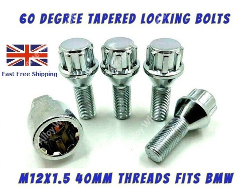 Alloy wheel locking bolts - locking,