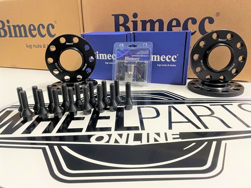 20mm black wheel spacers - black,
