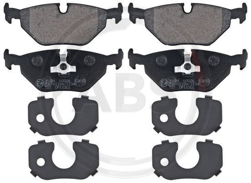 New brake pad set disc - pad, set,