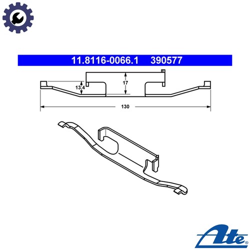 Spring brake caliper - spring,